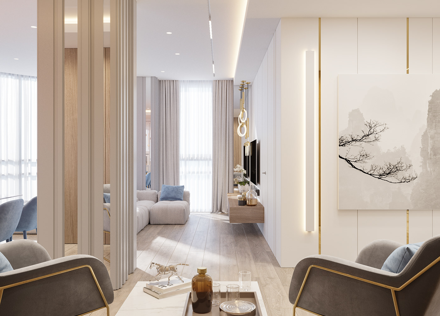 国外公寓（格拉夫奥洛夫,圣彼得堡）设计丨俄罗斯圣彼得堡-5