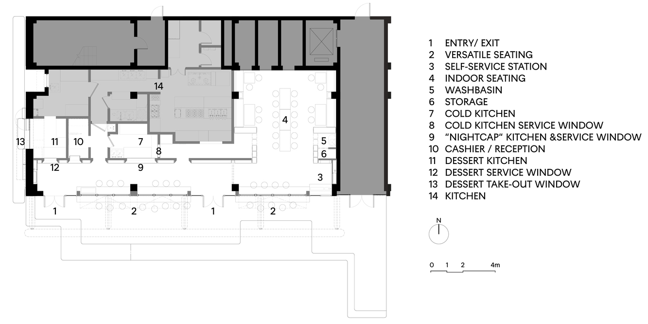 北京“胖妹面庄”隆福寺店丨中国北京丨Office AIO-24