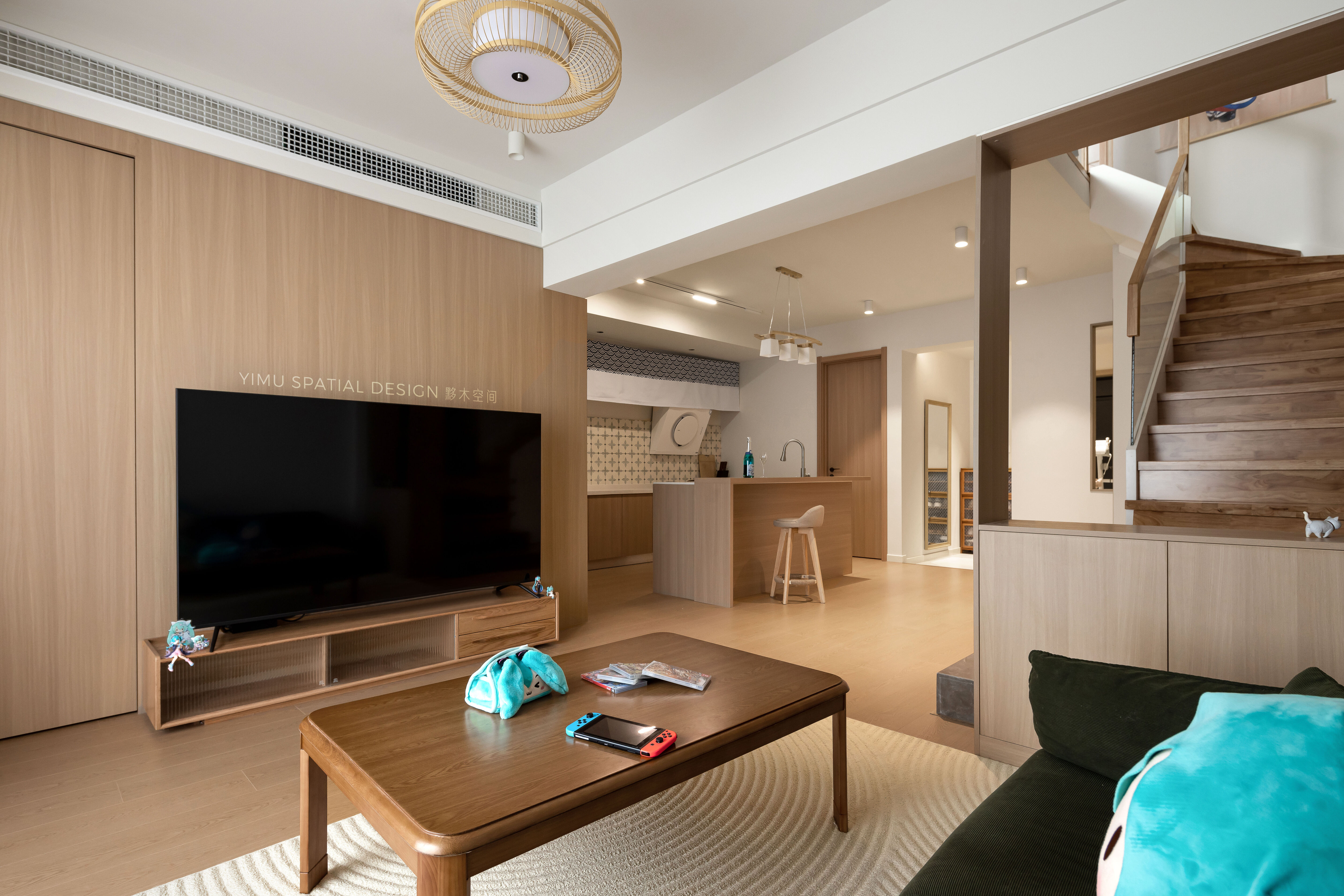 自然原木 LOFT丨中国合肥丨黟木空间设计-10