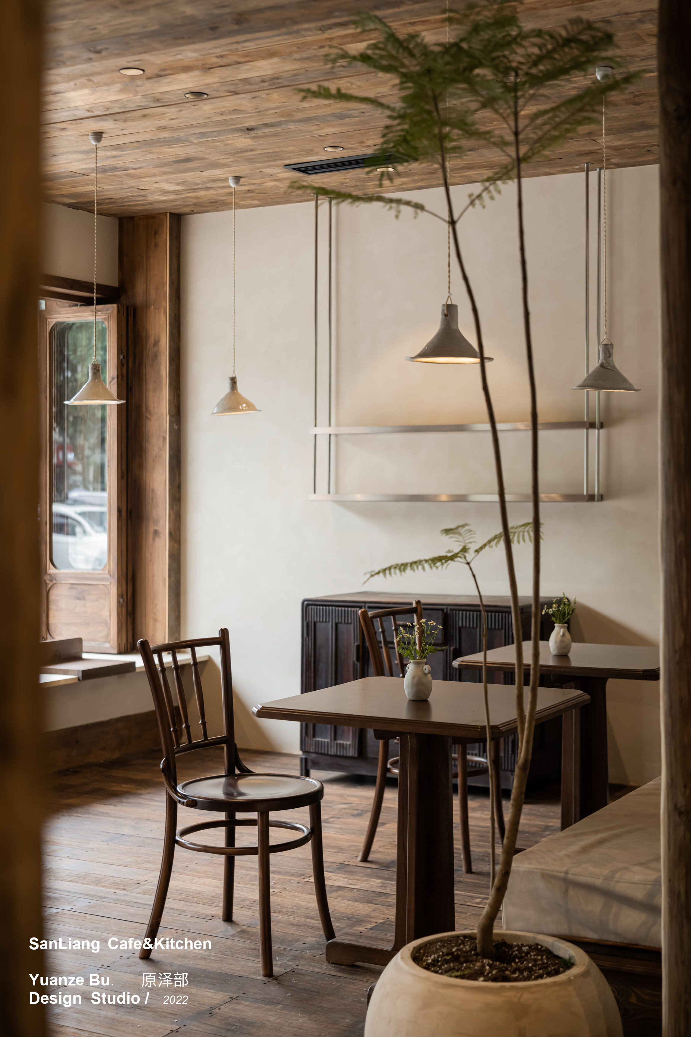 原泽部设计丨三两Coffee&bistro丨中国成都-4