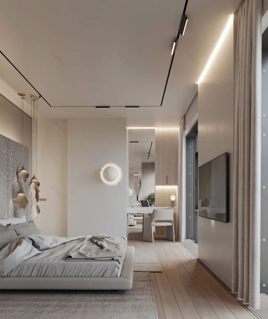 上海顶层复式低调奢华设计丨中国上海-33