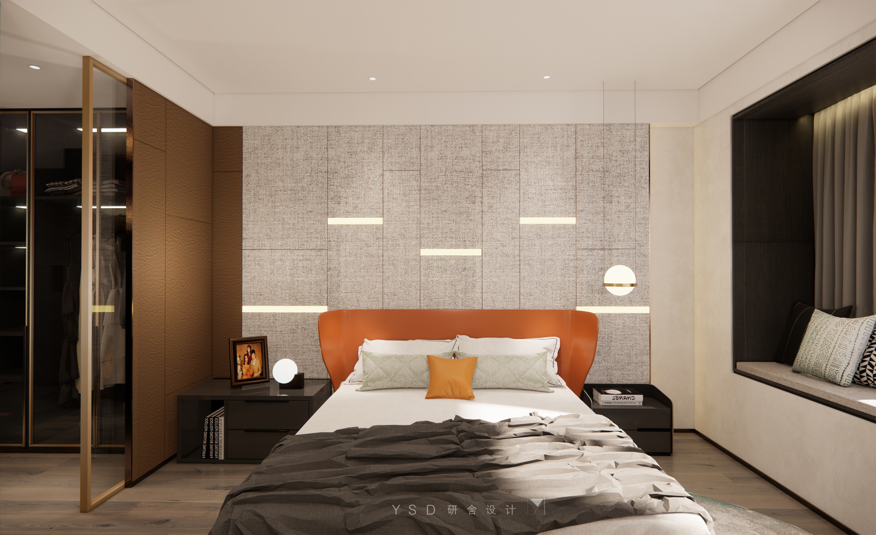 江流晓风南京锦绣华府现代雅奢住宅设计丨中国南京丨研舍设计-13