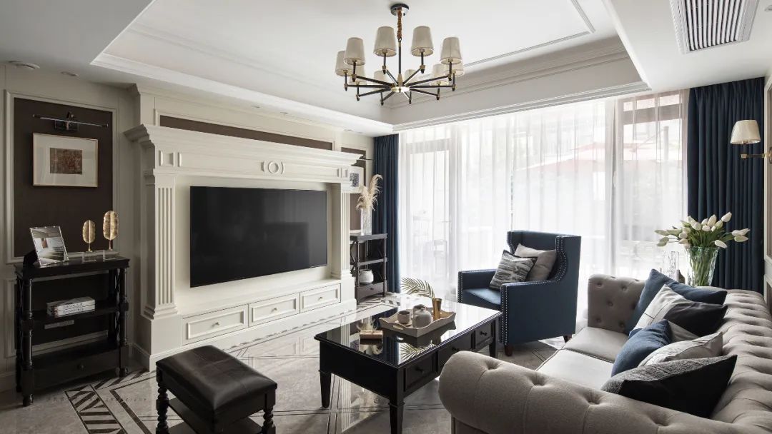 美式别墅设计丨中国杭州丨赵艺哲设计工作室-0