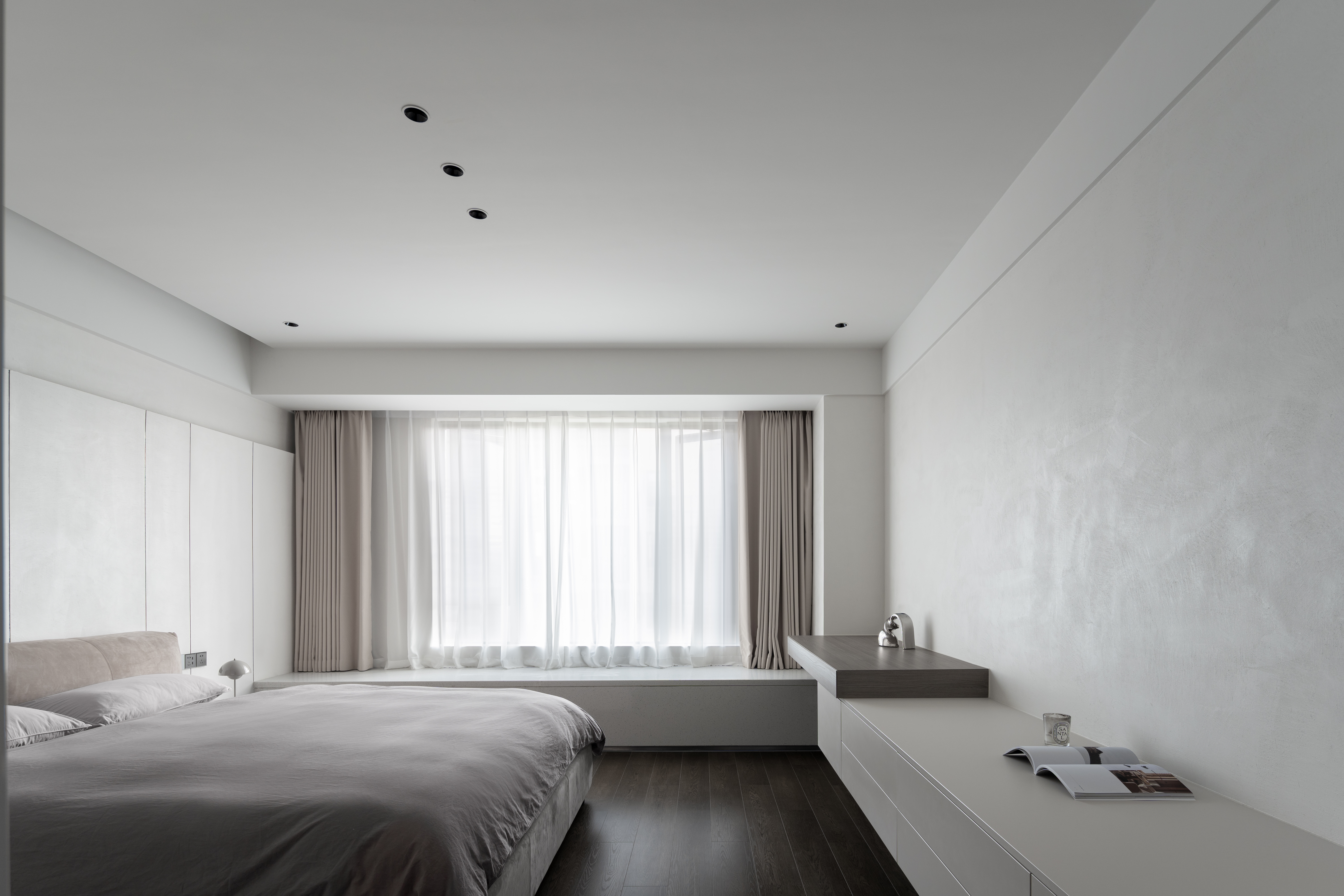 几何构建 I 178m²精装改造现代极简实景-15