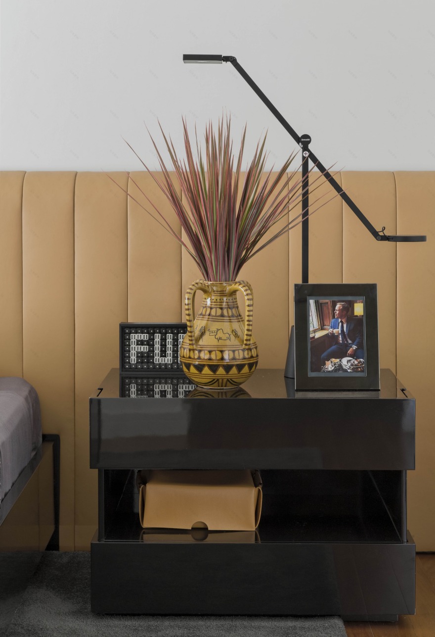 巴西设计公寓 | 工业风木饰面打造男性化魅力空间-44