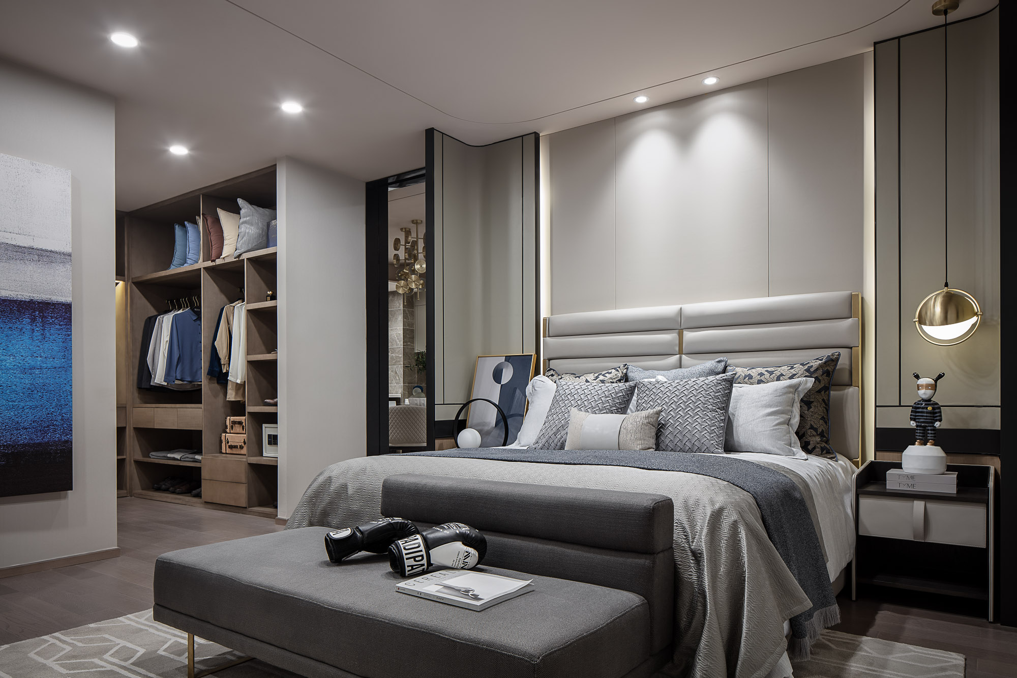 梵镜空间摄影 | 绿地汉正中心样板间-6