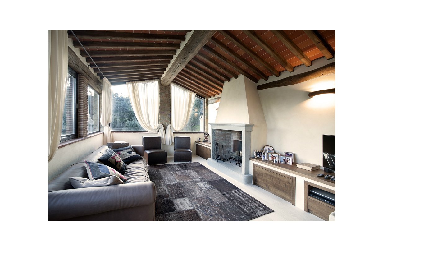 意大利托斯卡纳乡村公寓翻新设计-3