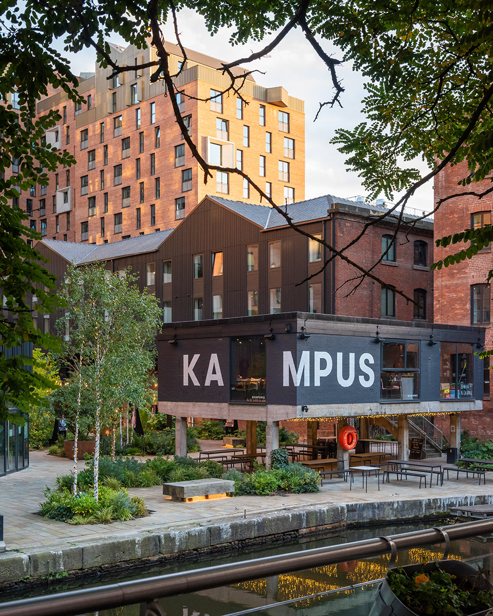 KAMPUS街区设计，曼彻斯特/运河旁的秘密花园-31