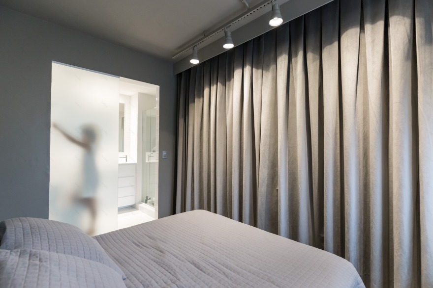 黑白灰的简约之家 | 巴西公寓设计案例-7