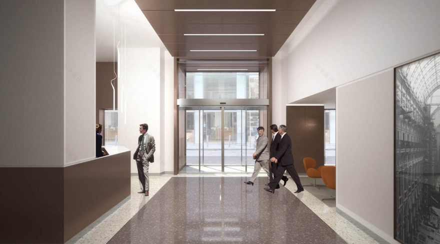 米兰历史建筑翻新变身现代办公空间-3