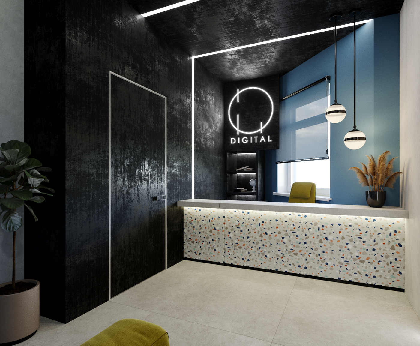 Ofis for - IQ Digital. Dnipro, 2020-0