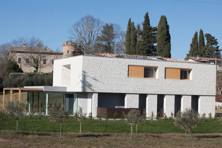 意大利乡村别墅 MK,融入自然的纯净设计-11