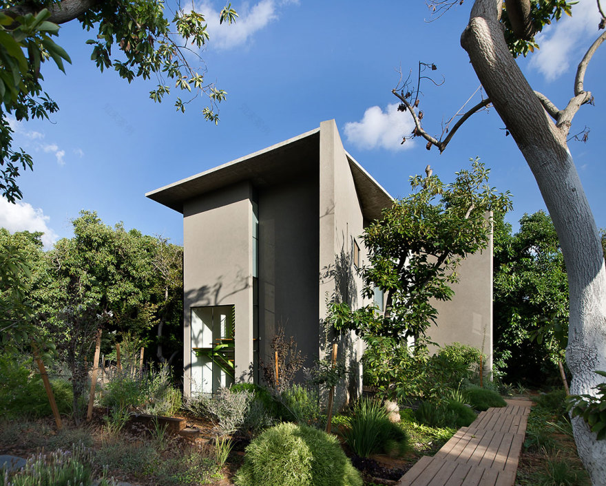 解构主义绿 avocado Grove Residence-22