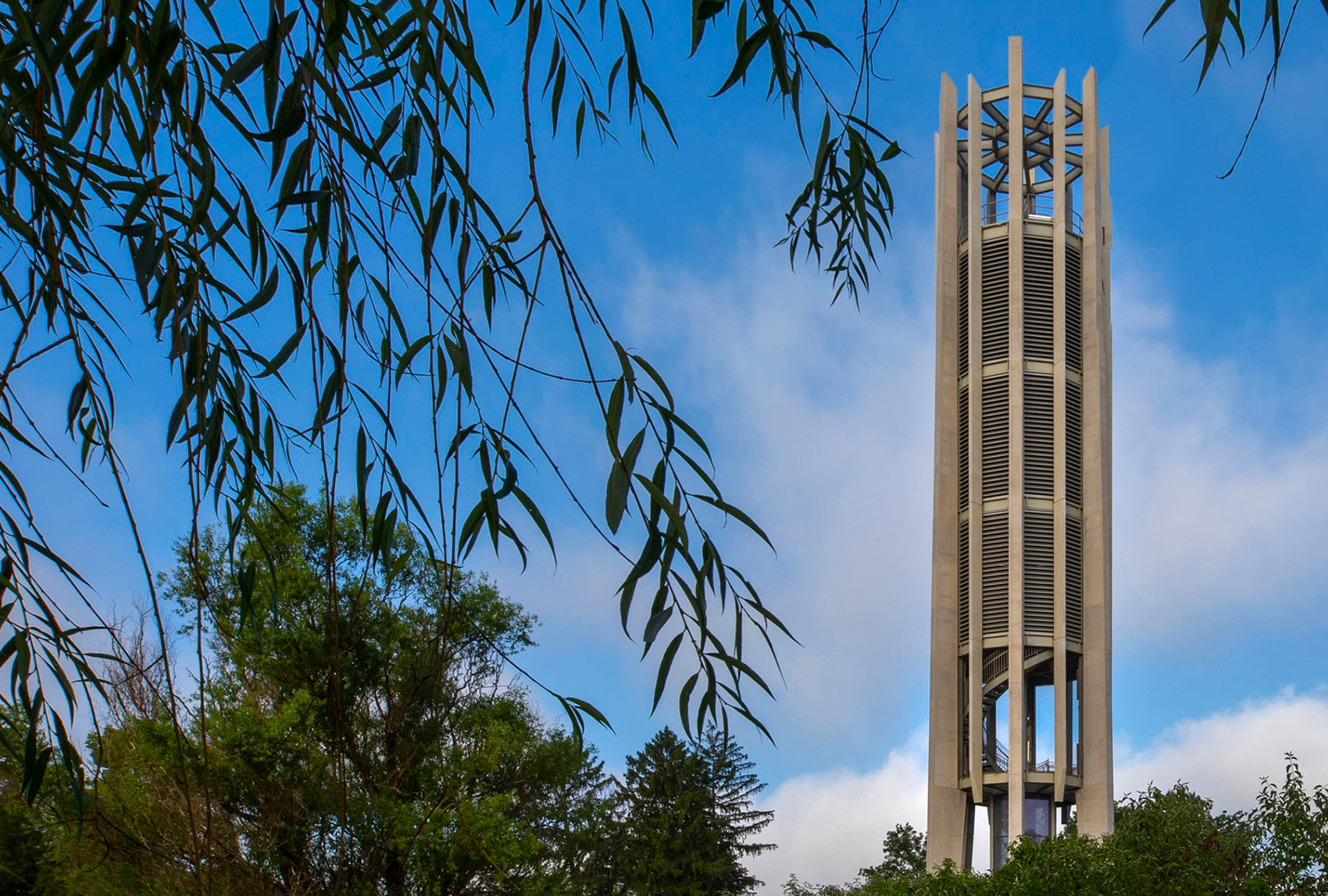 印第安纳大学钟琴塔，美国/印第安纳大学两百周年校庆的纪念钟塔-7