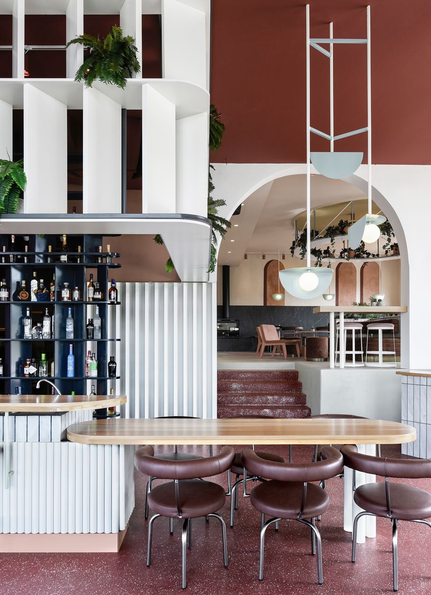Lofos酒吧，希腊/拼贴风格的室内空间-19