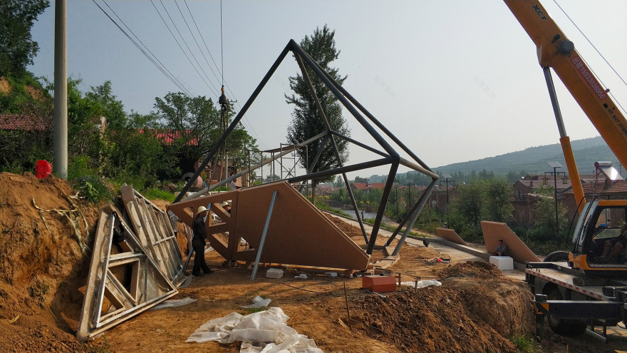 村儿里的互动小屋,张家口/一个可开可合的接待中心及舞台-39