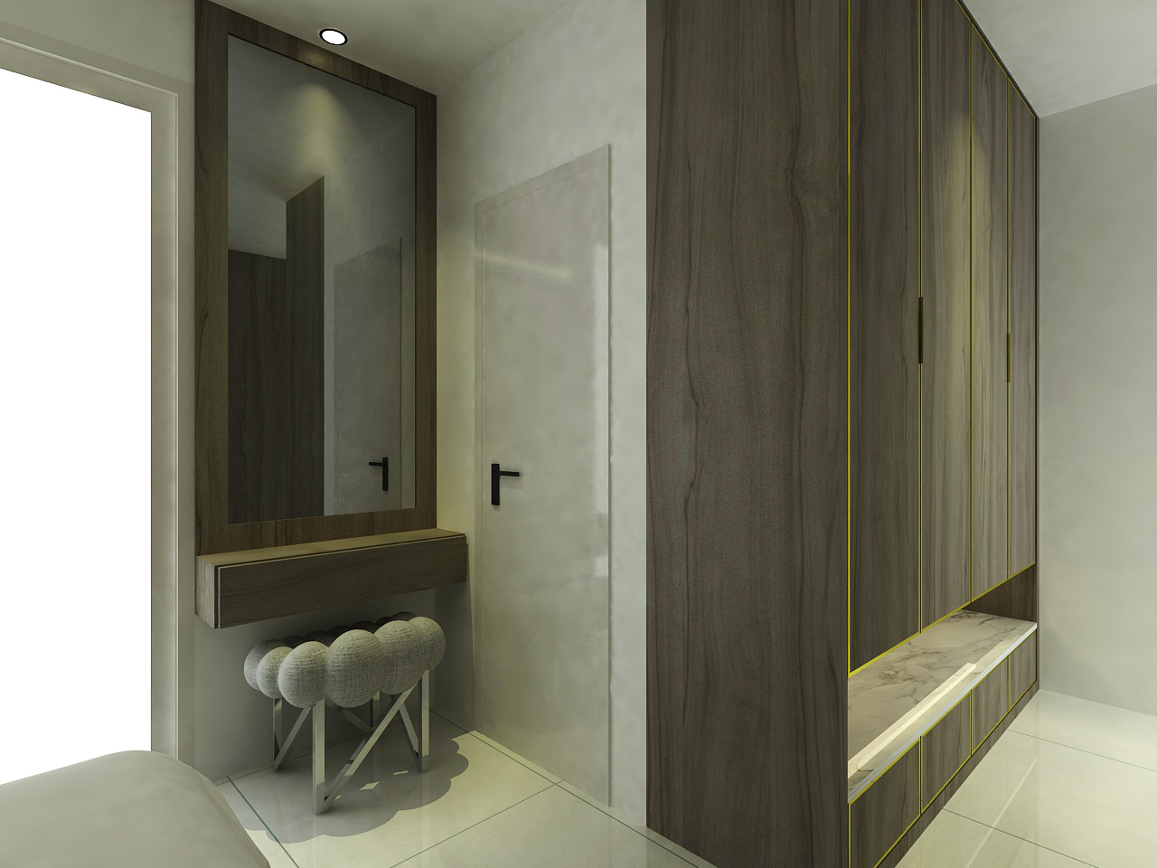 现代摩登公寓,一家五口的温馨家园-17