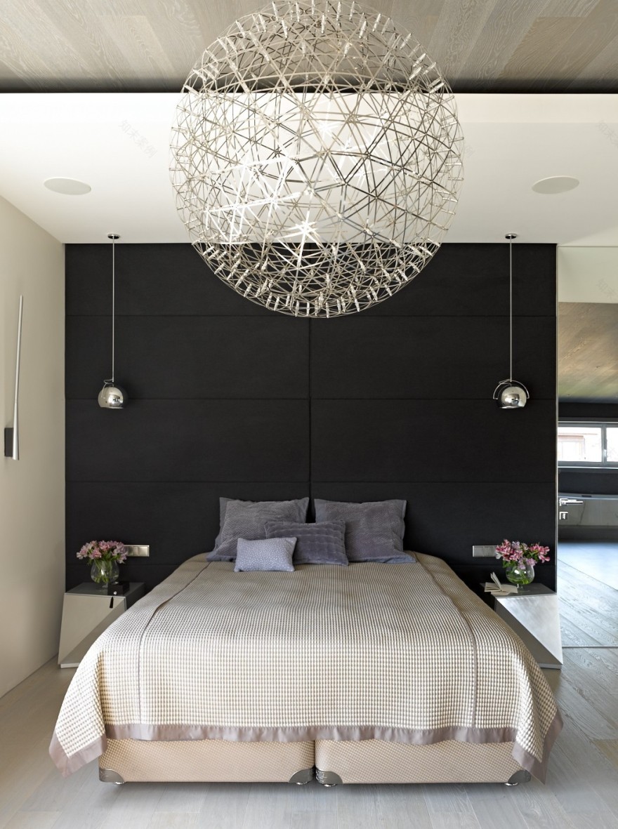 莫斯科乡村别墅的简约温馨室内设计-14