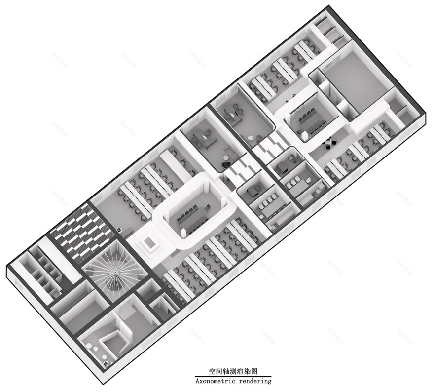 赛博白园 · 科技与传统共生的办公空间丨木又寸建筑事物室(AtelierTree)-80