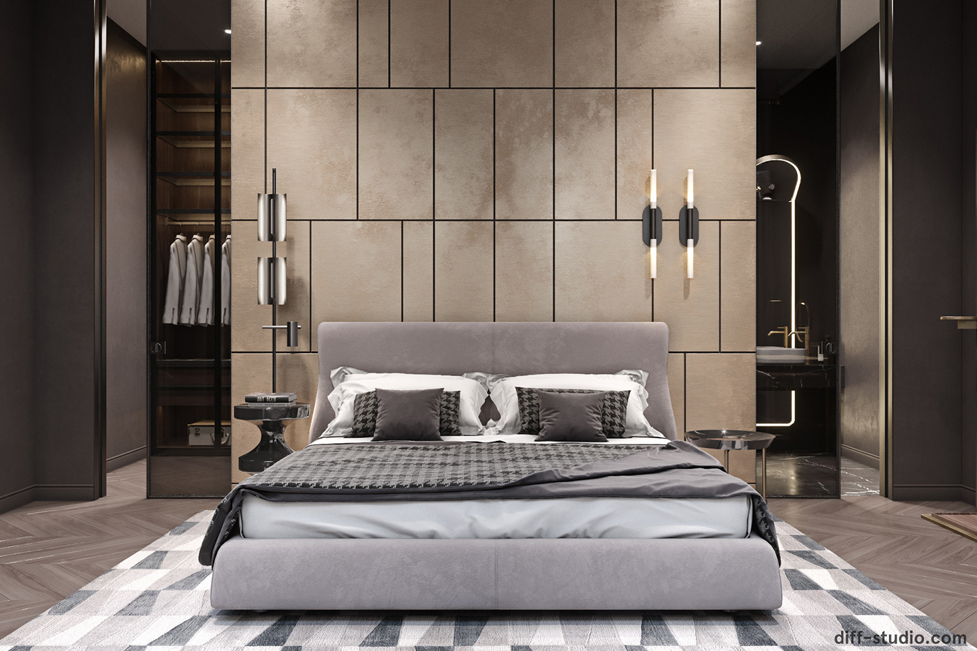 莫斯科 5 米高挑公寓丨俄罗斯莫斯科-3