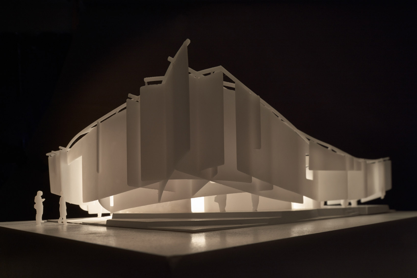 “悬浮毛毡”概念展厅，深圳/柔软的迷宫-47