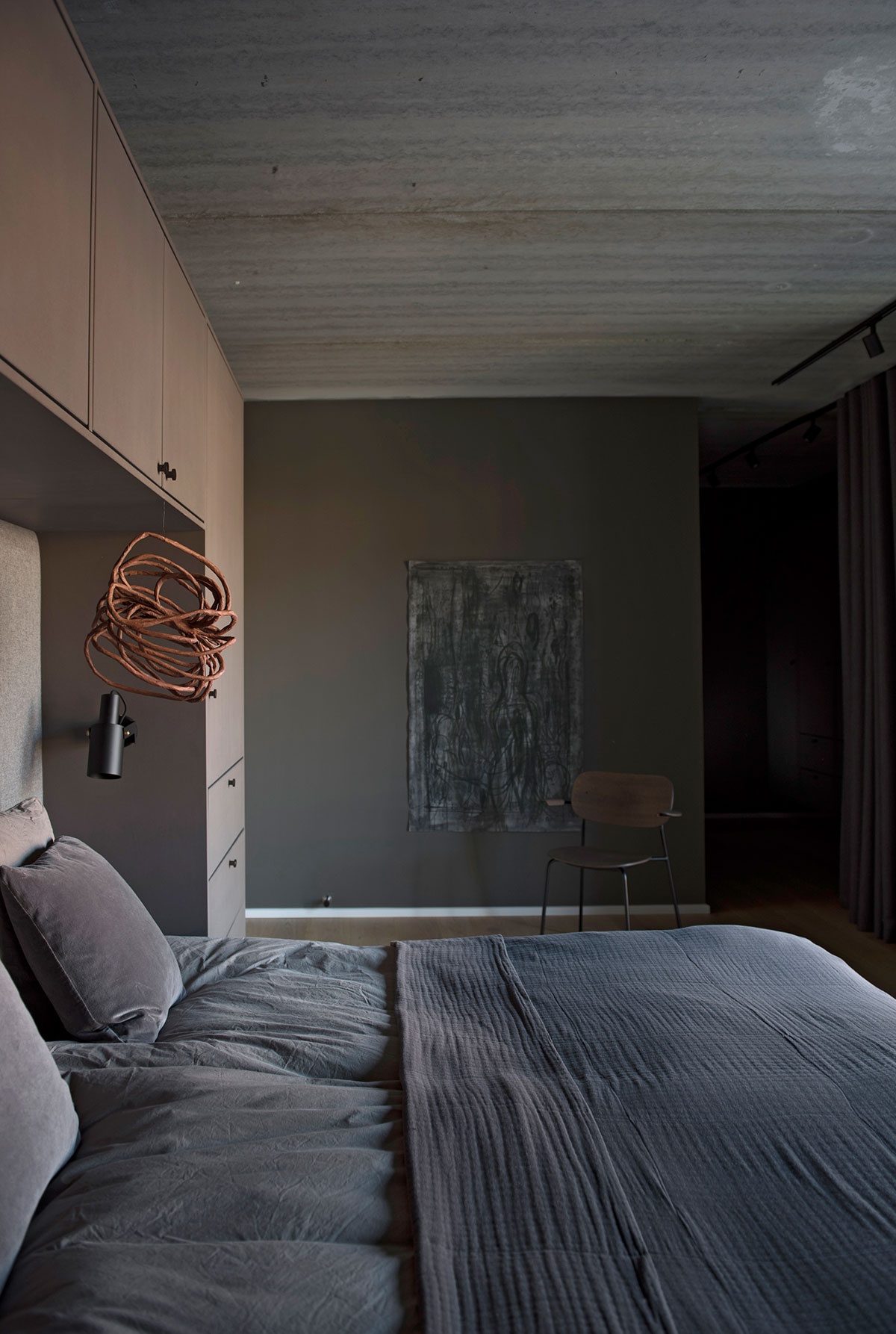 哥本哈根年轻家庭顶层公寓巨大露台-Anna Pufik-7