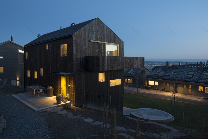 奥斯陆高地林间别墅 House Linnebo-2