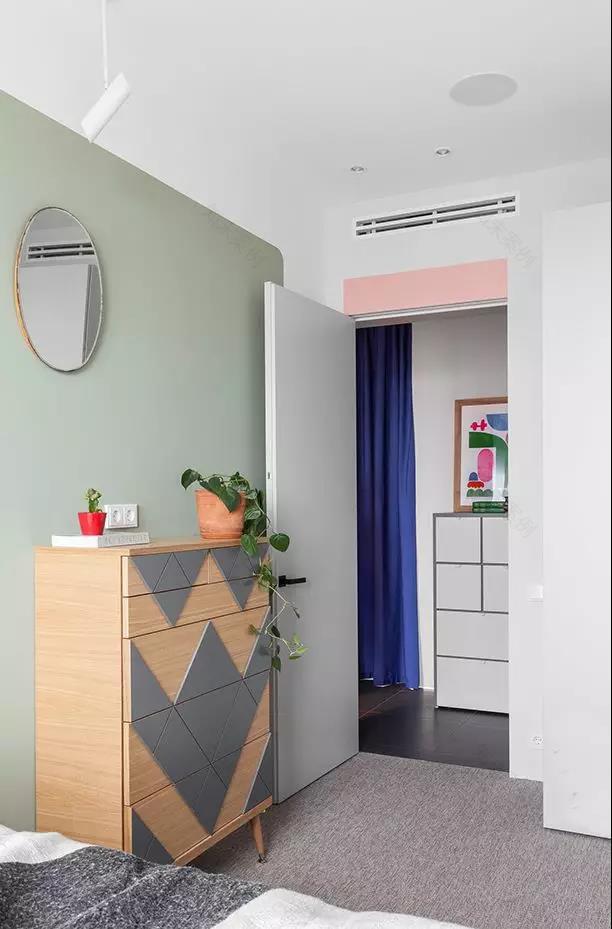 莫斯科 90㎡活力极简公寓设计-60