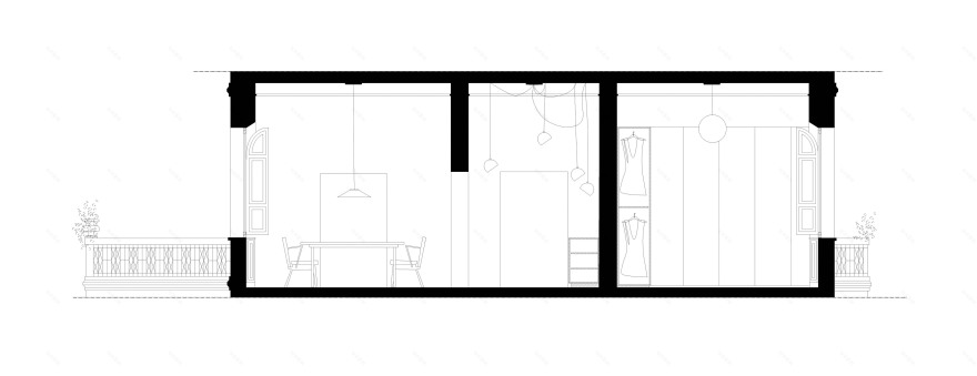 复古色彩的别墅空间 | Casa CH 的室内设计-21