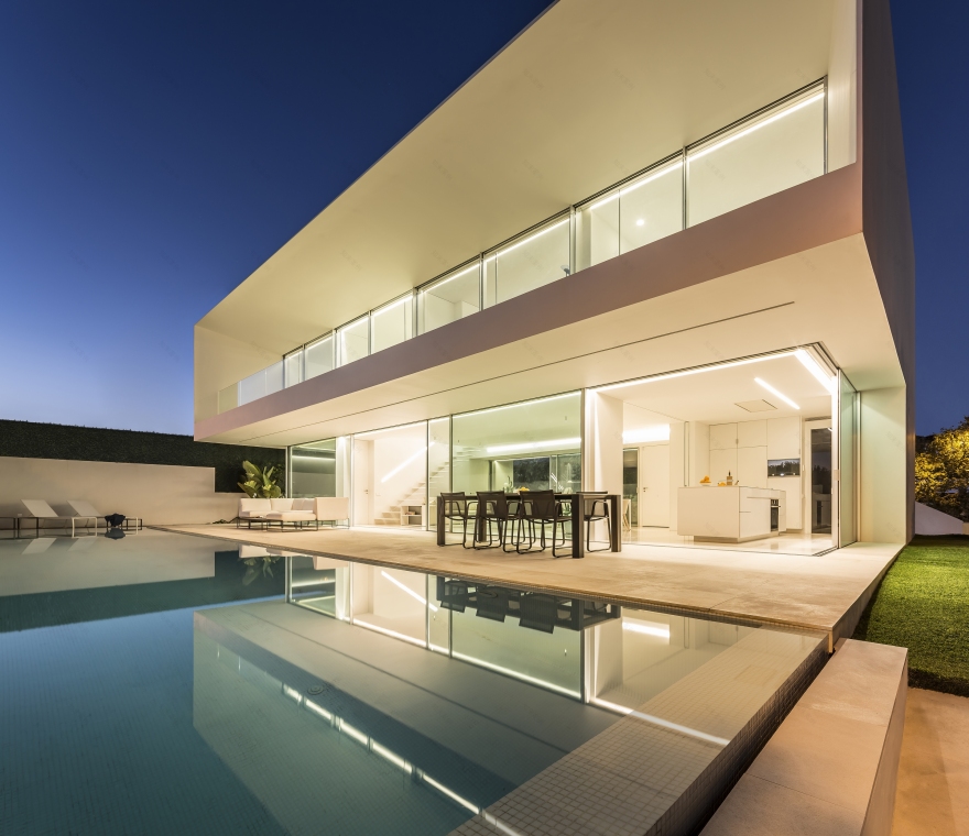 地中海风情别墅设计,融入自然与空间的无限延展-51