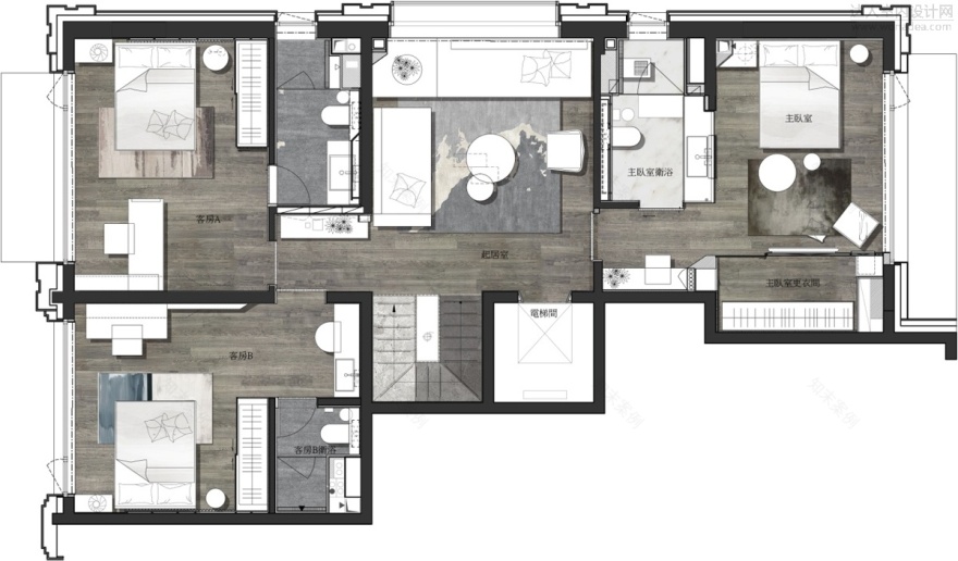 北京鲁能格拉斯小镇丨中国北京丨台北山隐建筑.HTYD木田设计-63