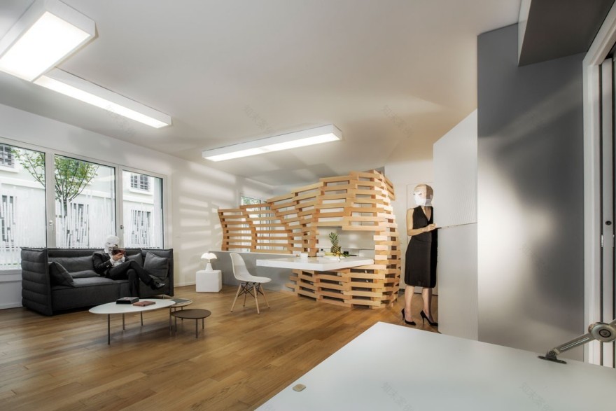 巴黎木波公寓 | 轻盈收纳的艺术-2