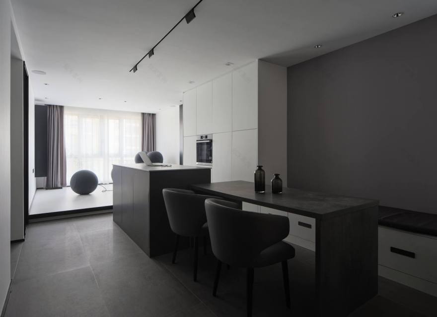 独居时光,编织一个人的梦——沈健 90 平米自由无拘束空间设计-38