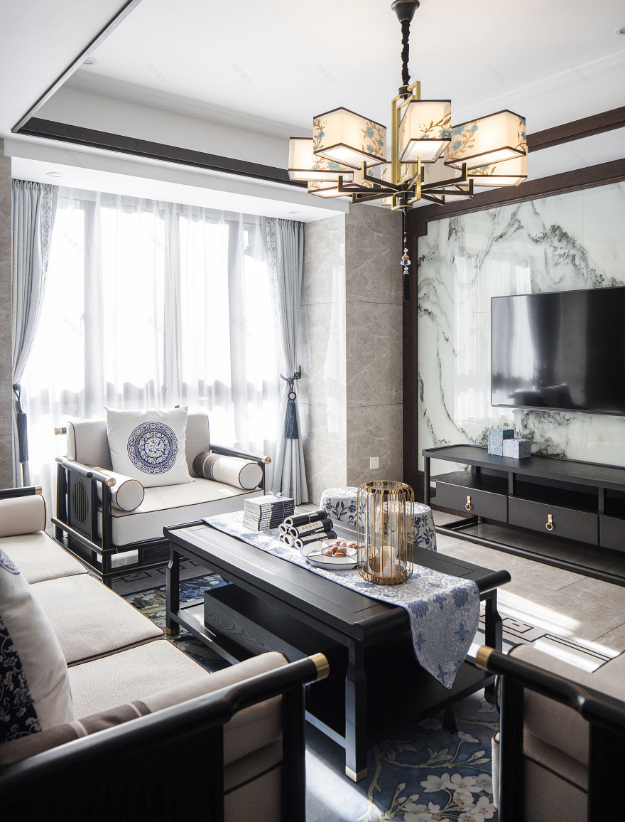 高科锦园的青花瓷风格设计-5