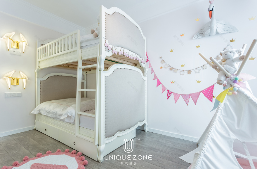 武昌绿地名邸公馆 | 有宅设计打造四口之家幸福空间-45