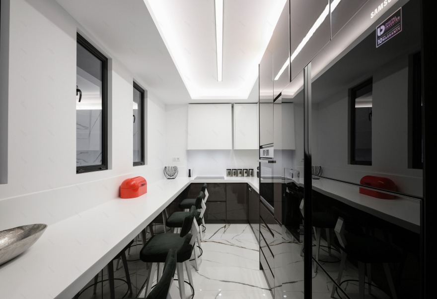 创意木石交融,MNK 设计工作室打造双层公寓空间-16