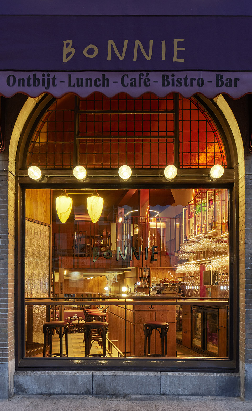 Bonnie酒吧，阿姆斯特丹/在旧式风格和温暖的亲切感之间取得完美平衡-50
