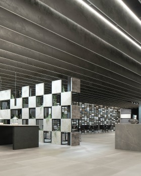 颠覆传统的陶瓷展厅设计 | TAU Pavilion