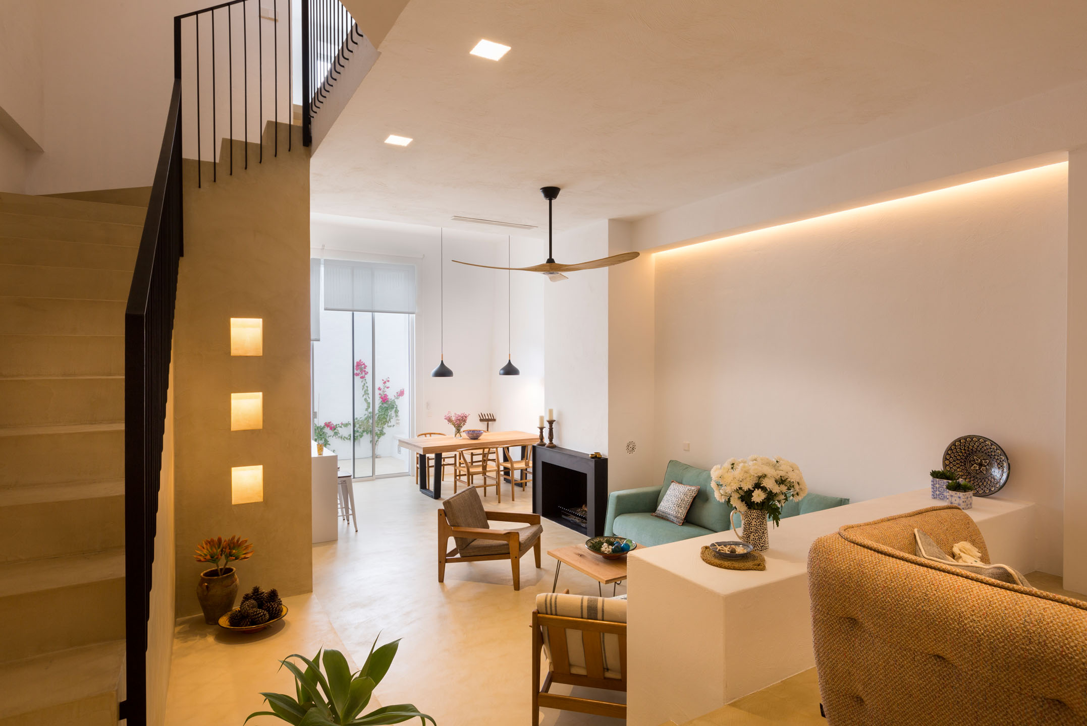 传统与当代共融的西班牙别墅设计-14