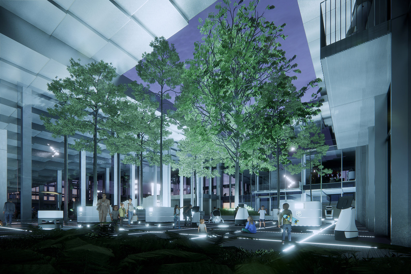 BIG公布特斯联科技AI CITY重庆项目设计方案/由高精尖科技支撑的未来之城-35