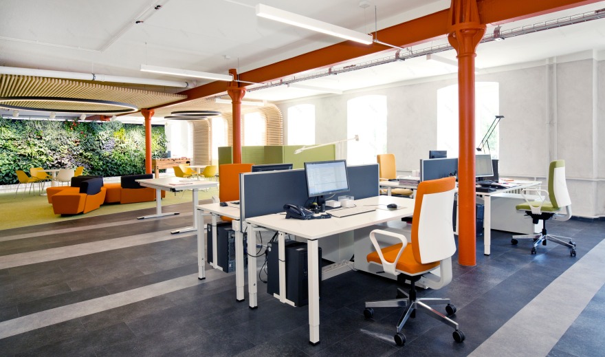 历史与现代交融的办公空间-1