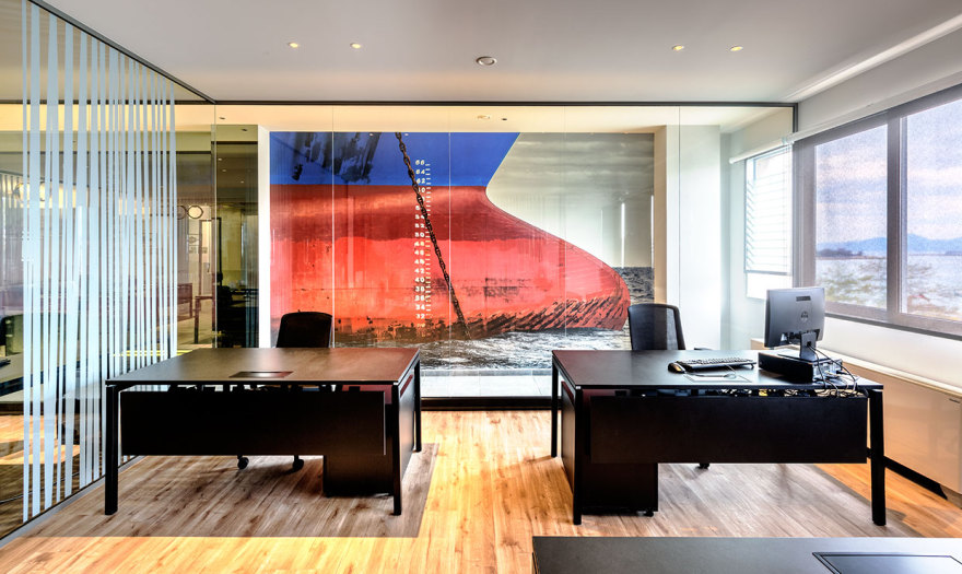 希腊比雷埃夫斯 Oinoussian Diamond Shipping Corporation 办公室设计-7