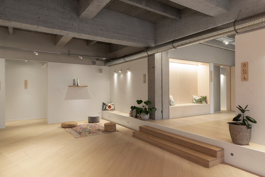 Yoga Room 室内设计丨法国里昂丨Ré Architecture,Opla architecture-4