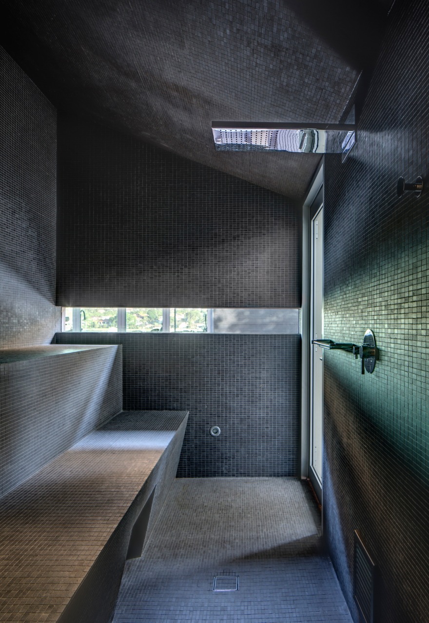 绿意环绕的玻璃别墅——Link House-6