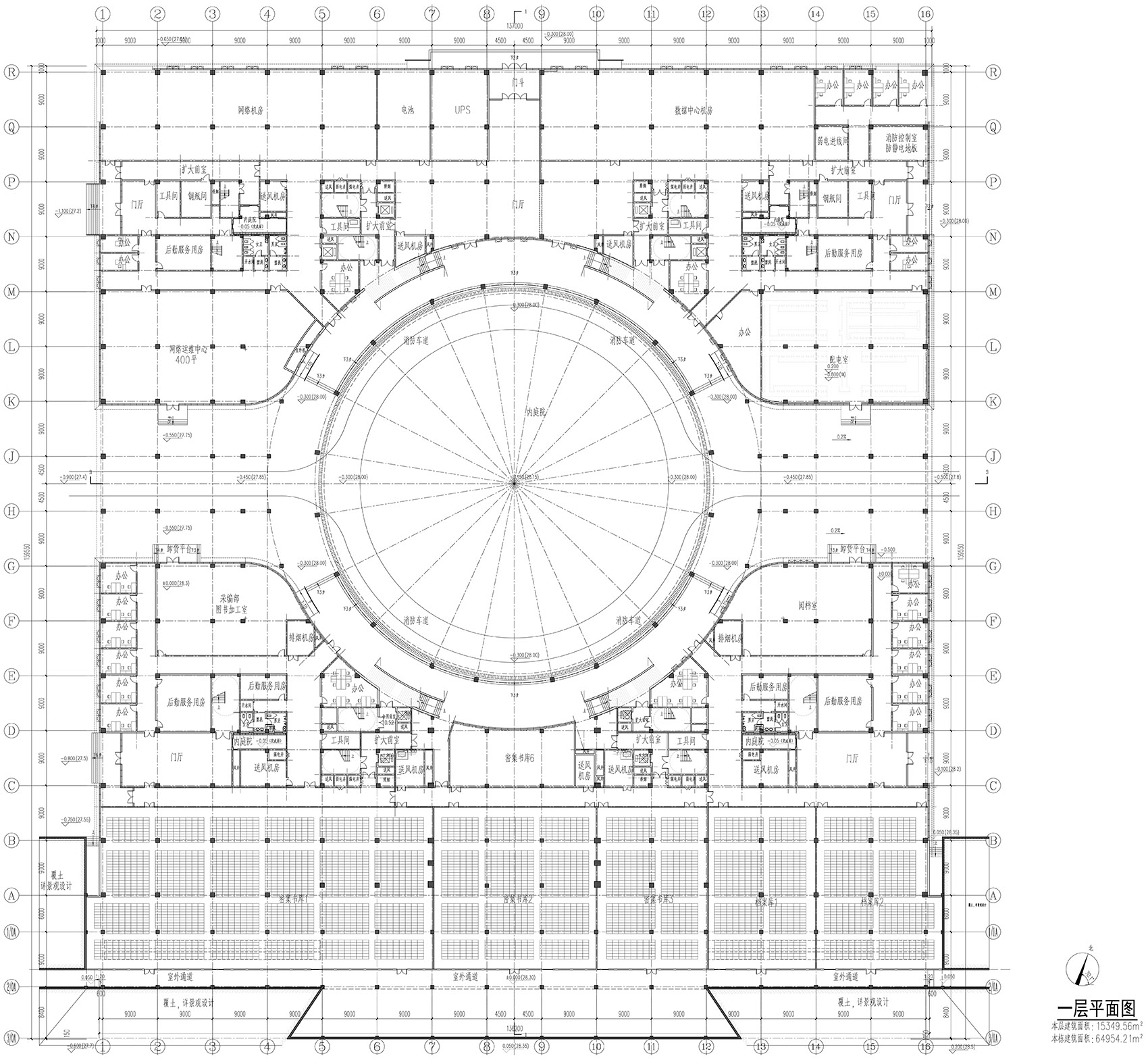 山东第一医科大学济南校区图书馆丨中国济南丨天津大学设计总院·顾志宏工作室-32