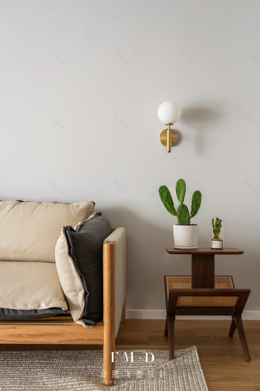 合肥 90 后夫妻的现代治愈系家居-24