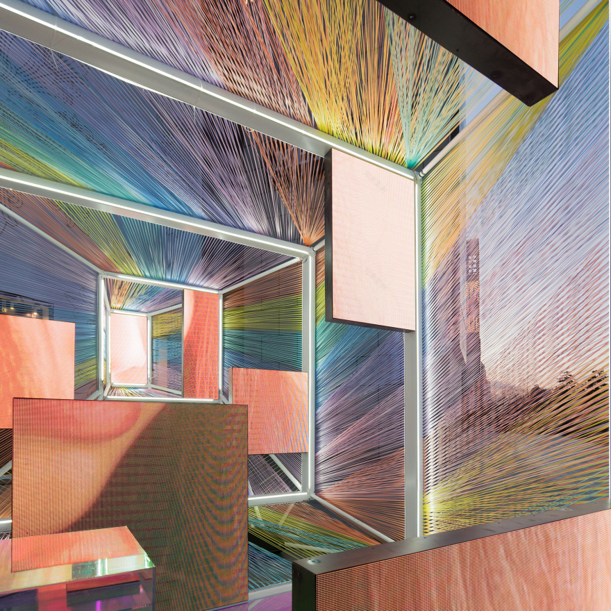 《VOGUE FNO 艺术橱窗》 | 都市绚丽与繁华的礼赞-9