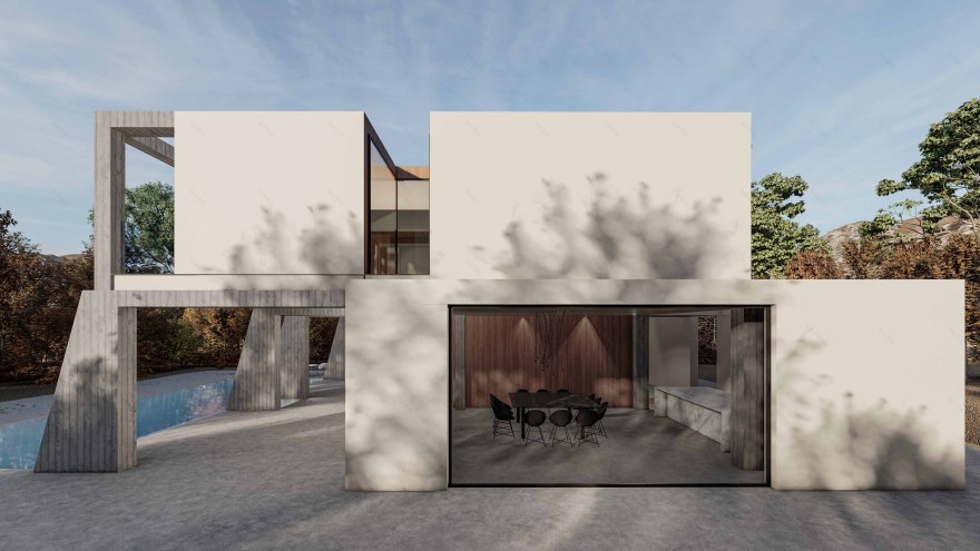 "实现环保与艺术共存的 Beton brut house"-2