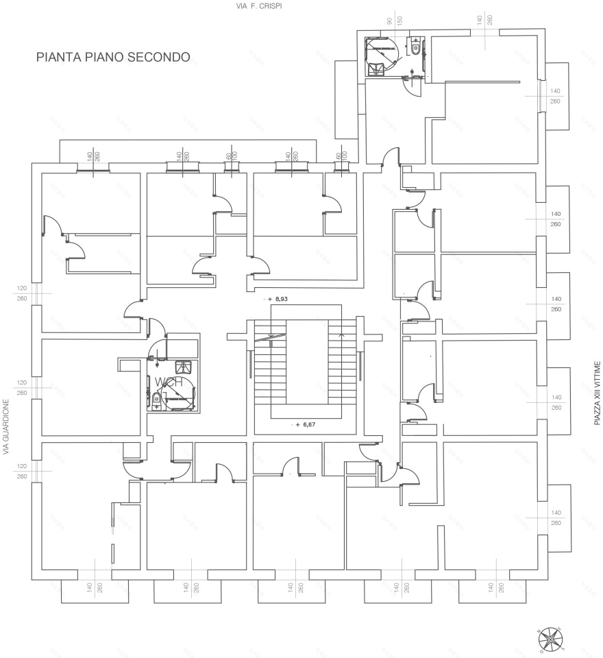 历史与现代交融的“第十三受害者广场”建筑改造-56