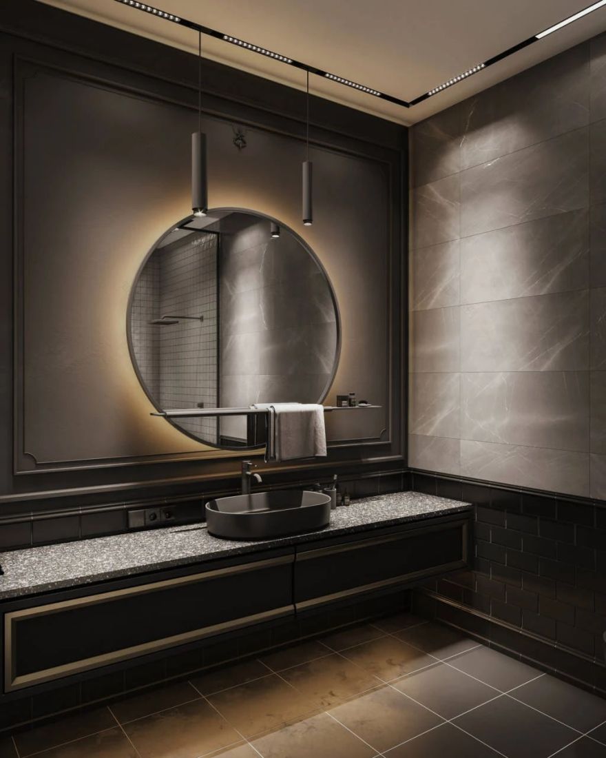 Mossebo 设计团队打造大气一居室,古典与现代完美融合-132